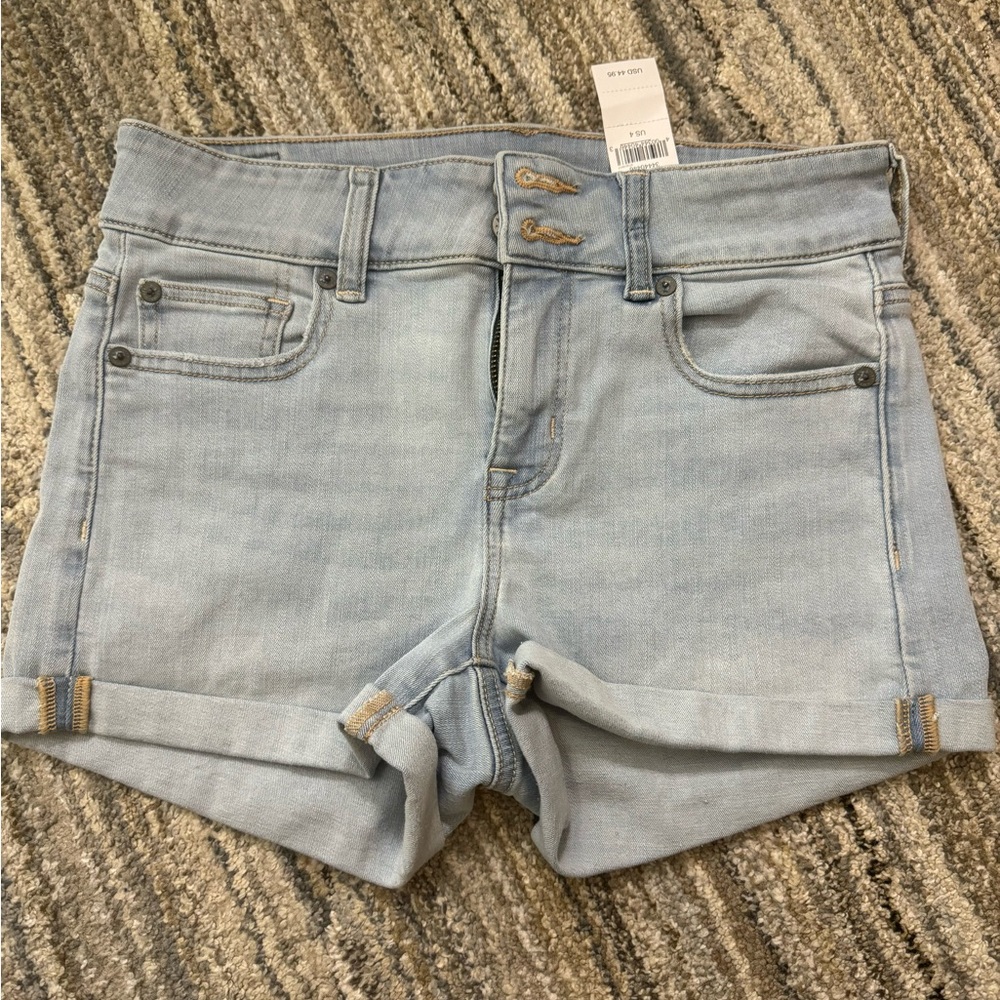 America Eagle Hi-Rise Shortie Size 4